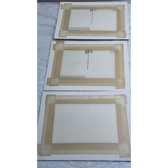 Susie Riehl Matted Photo Postcards Log Cabin Quilts Amish Artist Signed Dated 3 - Picture 2 of 11